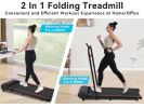 NEW Folding Walking Pad Under Desk Treadmill for Home Office -2.5HP Walking Treadmill With Incline Bluetooth Speaker 0.5-7.5MPH 265LBS Capacity Treadm