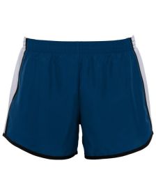 Ladies' Pulse Team Short - BLACK/ BLK/ WHT - S (Color: NAVY/ WHITE/ BLK, size: S)