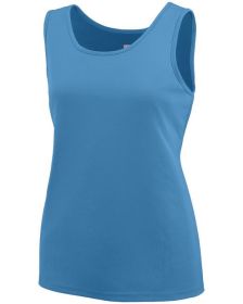 Ladies' Training Tank - WHITE - XS (Color: COLUMBIA BLUE, size: XL)