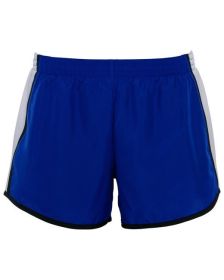 Ladies' Pulse Team Short - BLACK/ BLK/ WHT - S (Color: ROYAL/ WHT/ BLK, size: M)