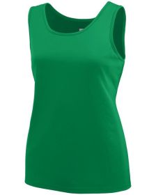 Ladies' Training Tank - WHITE - XS (Color: KELLY, size: XS)