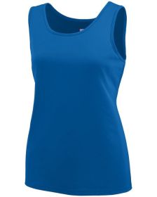 Ladies' Training Tank - WHITE - XS (Color: ROYAL, size: L)