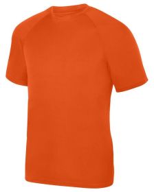 Augusta Sportswear 2790 Adult Attain Wicking Short-Sleeve T-Shirt (Color: Orange, size: M)