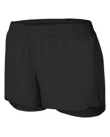 Augusta Sportswear AG2430 Ladies' Wayfarer Short (Color: Black, size: S)