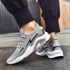 Fashion Trend Men Sneakers Flying Woven Male Breathable Work Sports Shoes Outdoor Spring Summer Autumn Running Casual Light Cozy