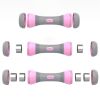 1 pair Ladies Adjustable Dumbbells Fitness Equipment Barbell Tablets Cast Iron Coated Plastic Yoga Dumbbell Plastic Dumbbells 2 Kilos to 4kilos Weight