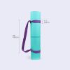 Yoga Mat Strap For Carrying, Adjustable Yoga Mat Carrier, Multiple Colour Yoga Mat Sling, Stretching Band, Durable Exercise Strap For Yoga, Pilates, E